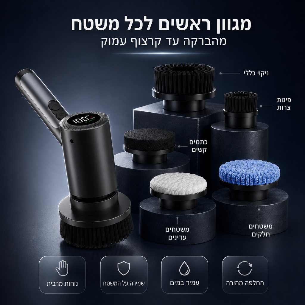 Cleanly Scrub - לניקיון יסודי בלי לשבור את הידיים